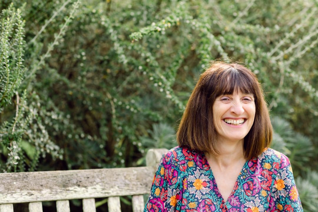 Vibrant portrait of Jo Worthington, professional photographer specialising in outdoor and natural light images in the UK.